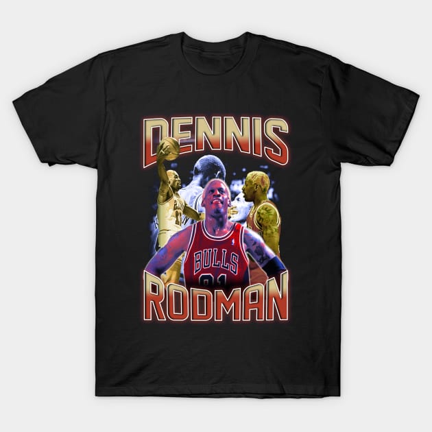 Dennis Rodman Bootleg T-Shirt by Bootlegheavens